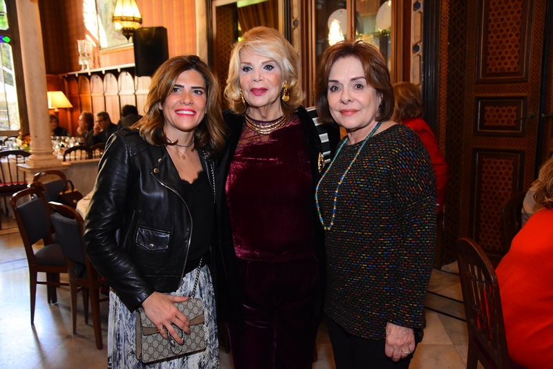 Young Women Christian Association lunch at Villa Linda Sursock